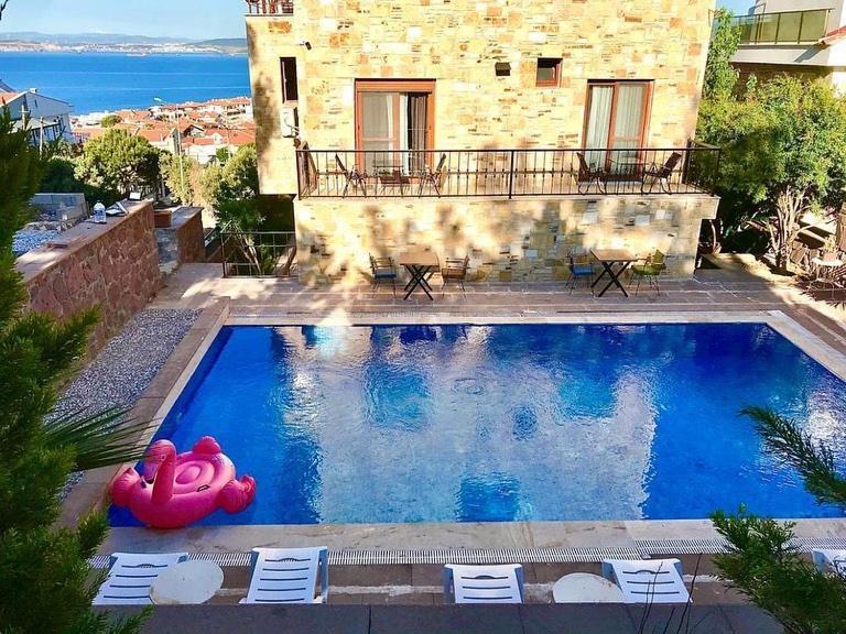 Yeni Foca Butik Otel Exteriör bild